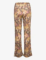 Ida Sjöstedt - MARTINE TROUSERS - trousers - floral gold glitter - 1
