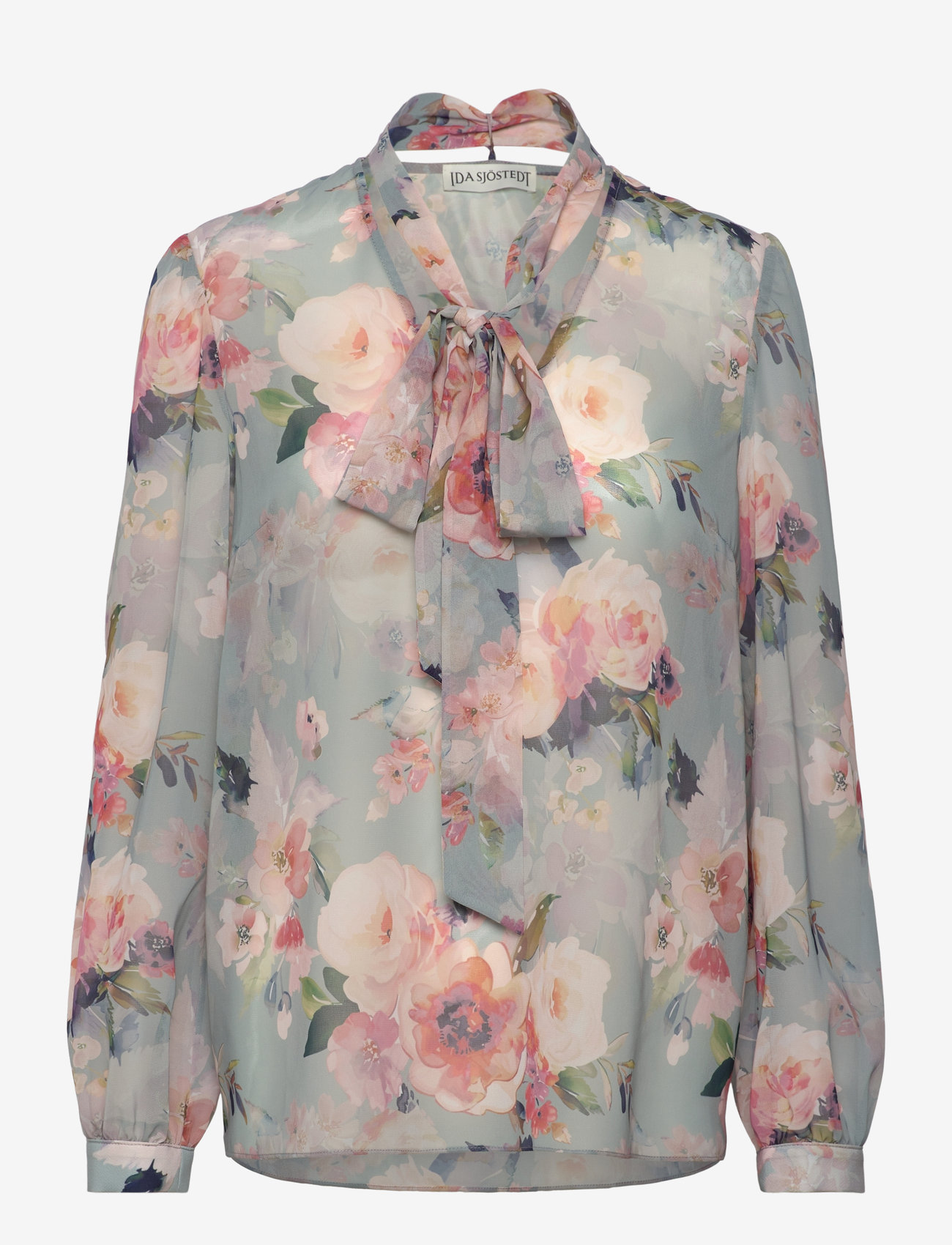 Ida Sjöstedt - 359 MEGHAN BLOUSE - langärmlige blusen - pastel floral - 1