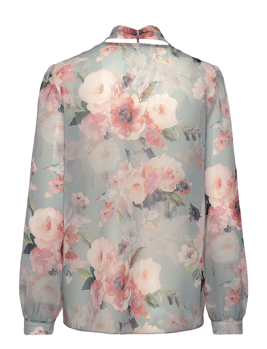 Ida Sjöstedt - 359 MEGHAN BLOUSE - langærmede bluser - pastel floral - 2