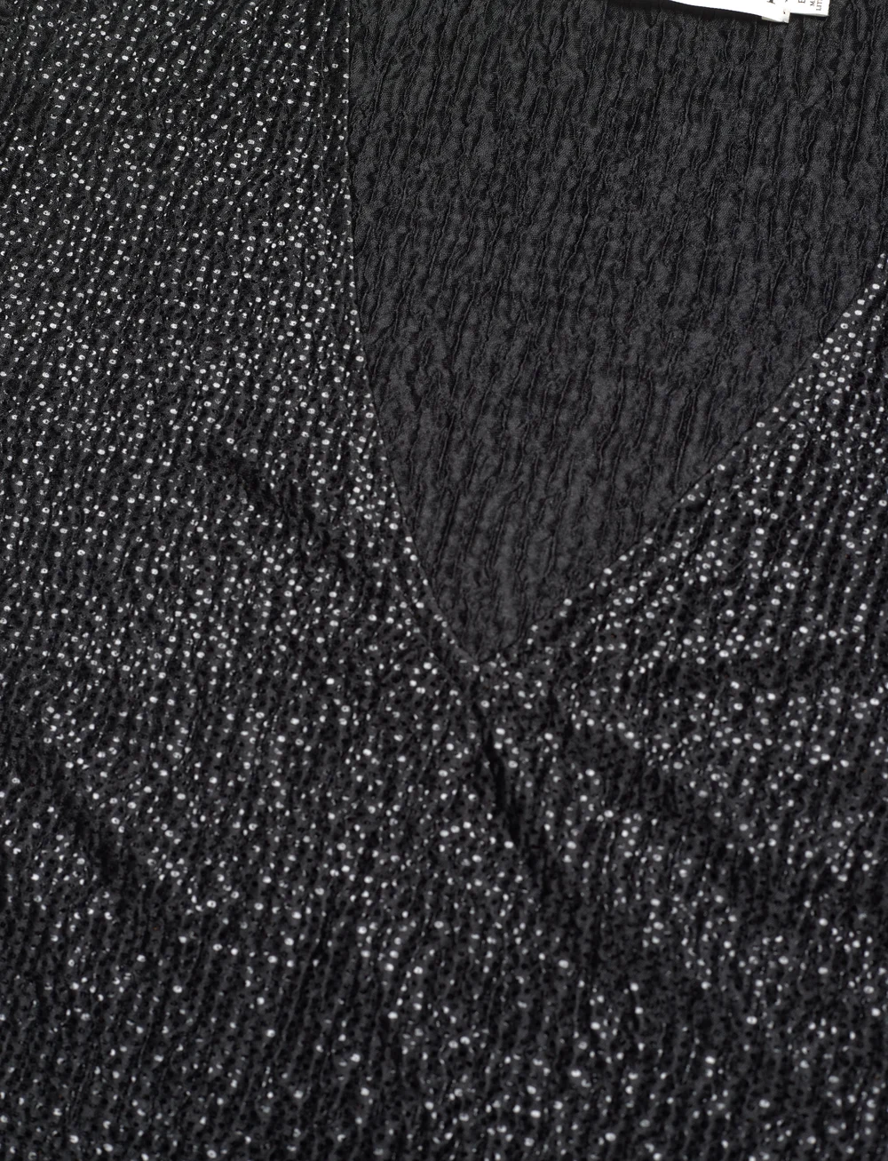 Ida Sjöstedt - 305 MYRA TOP - short-sleeved blouses - black shimmer - 3