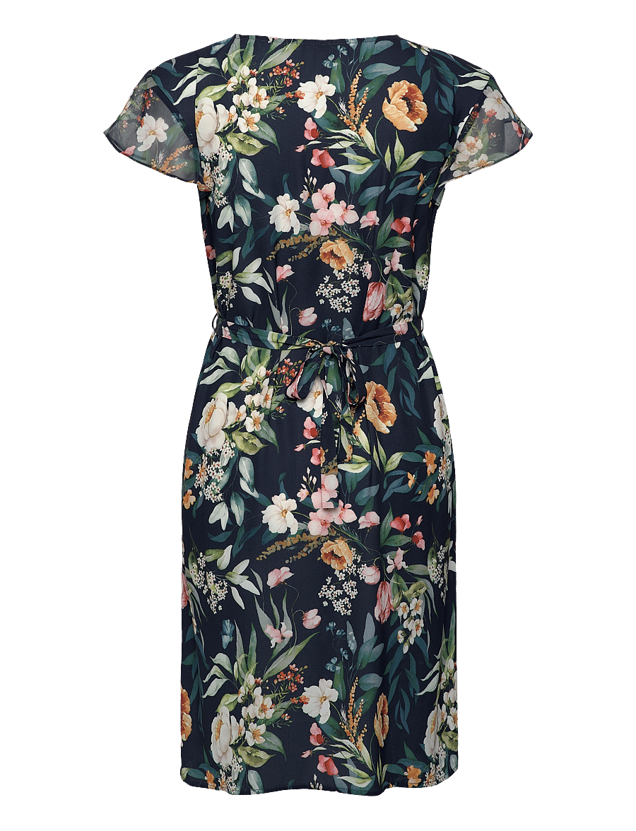Ida Sjöstedt - 357 NADIA DRESS - rippijuhlat - dark flowers - 2