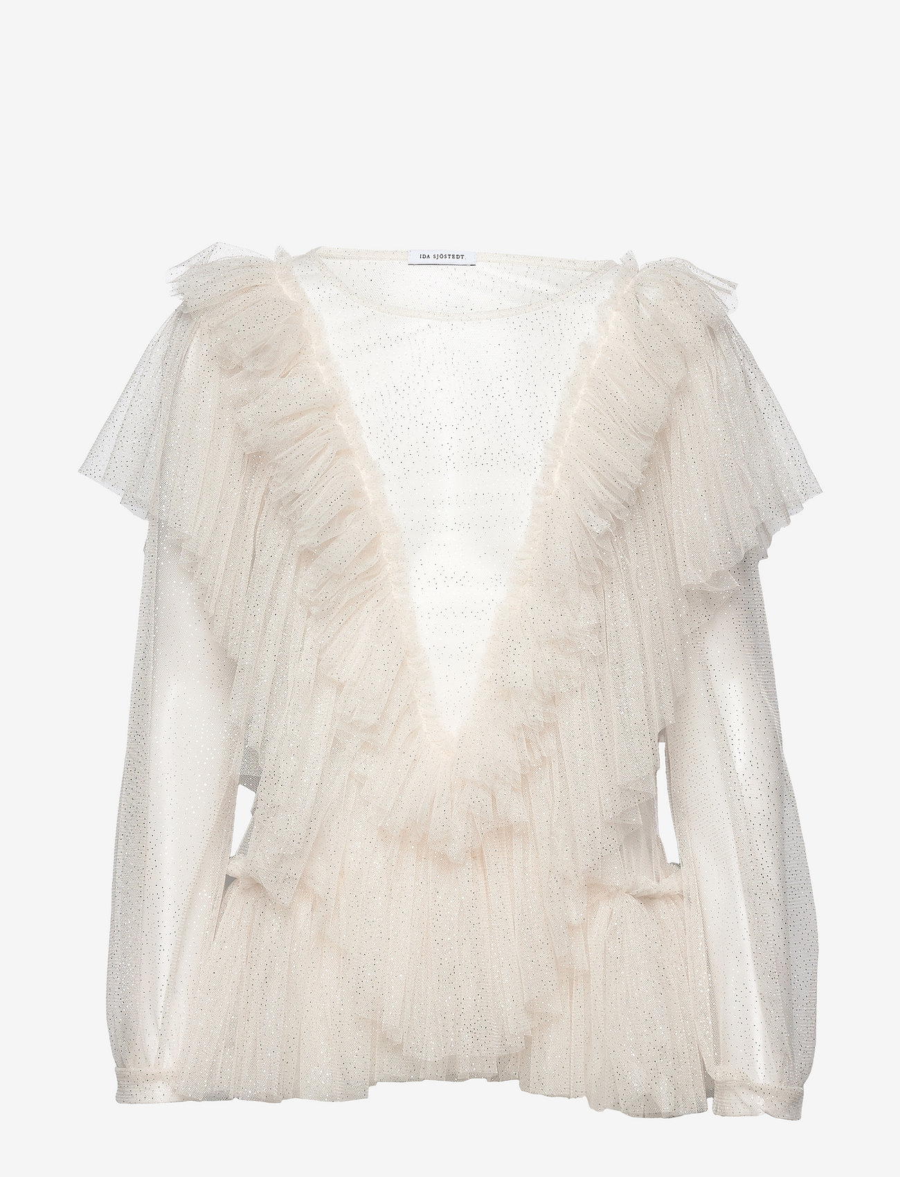 Ida Sjöstedt - Nicole Top - cream glitter - 0