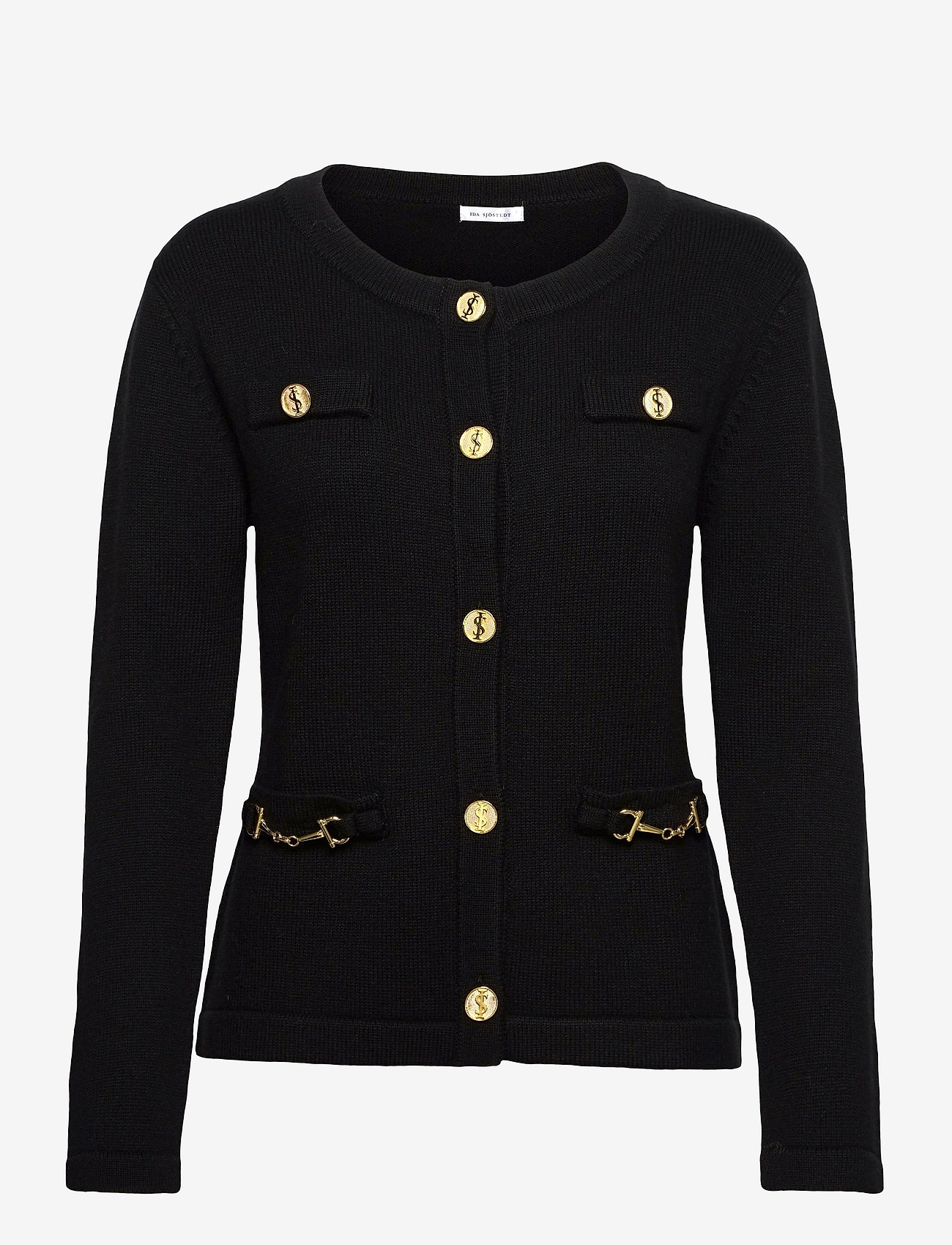 Ida Sjöstedt - Noble Cardigan Merino - black - 0