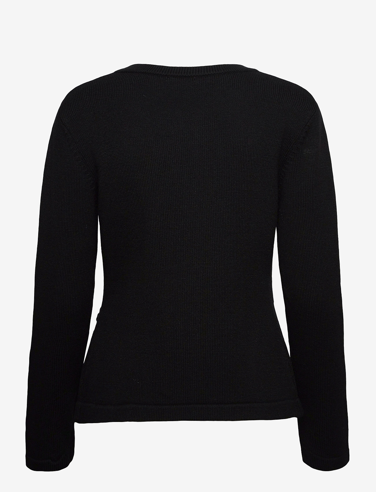 Ida Sjöstedt - Noble Cardigan Merino - black - 1