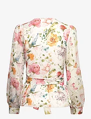 Ida Sjöstedt - NOELLE BLOUSE - blouses met lange mouwen - white floral - 2
