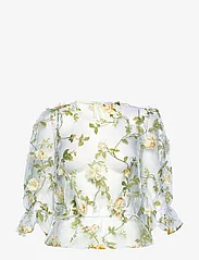 Ida Sjöstedt - ORLANDO TOP - blouses met lange mouwen - cream floral - 1