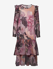 Ida Sjöstedt - Paloma Dress - midi dresses - pink floral - 0