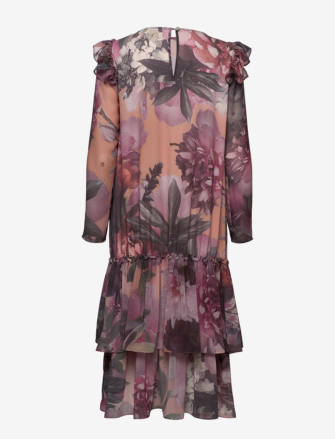 Ida Sjöstedt - Paloma Dress - vidutinio ilgio suknelės - pink floral - 1