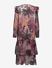 Ida Sjöstedt - Paloma Dress - midi dresses - pink floral - 1