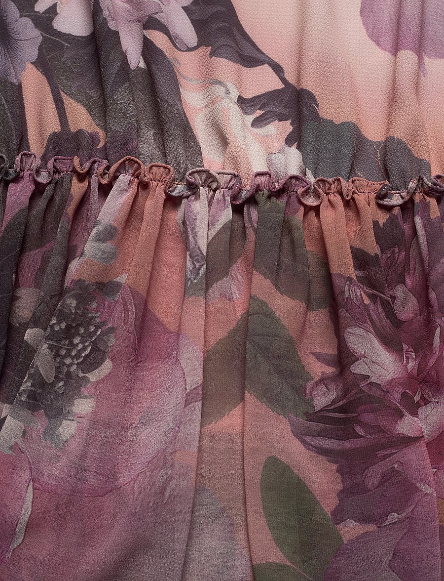 Ida Sjöstedt - Paloma Dress - midiklänningar - pink floral - 3
