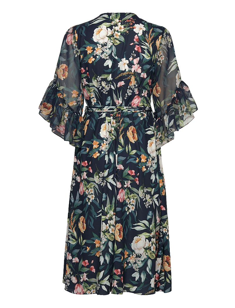 Ida Sjöstedt - 356 PEARL DRESS - sommerkjoler - dark floral - 2
