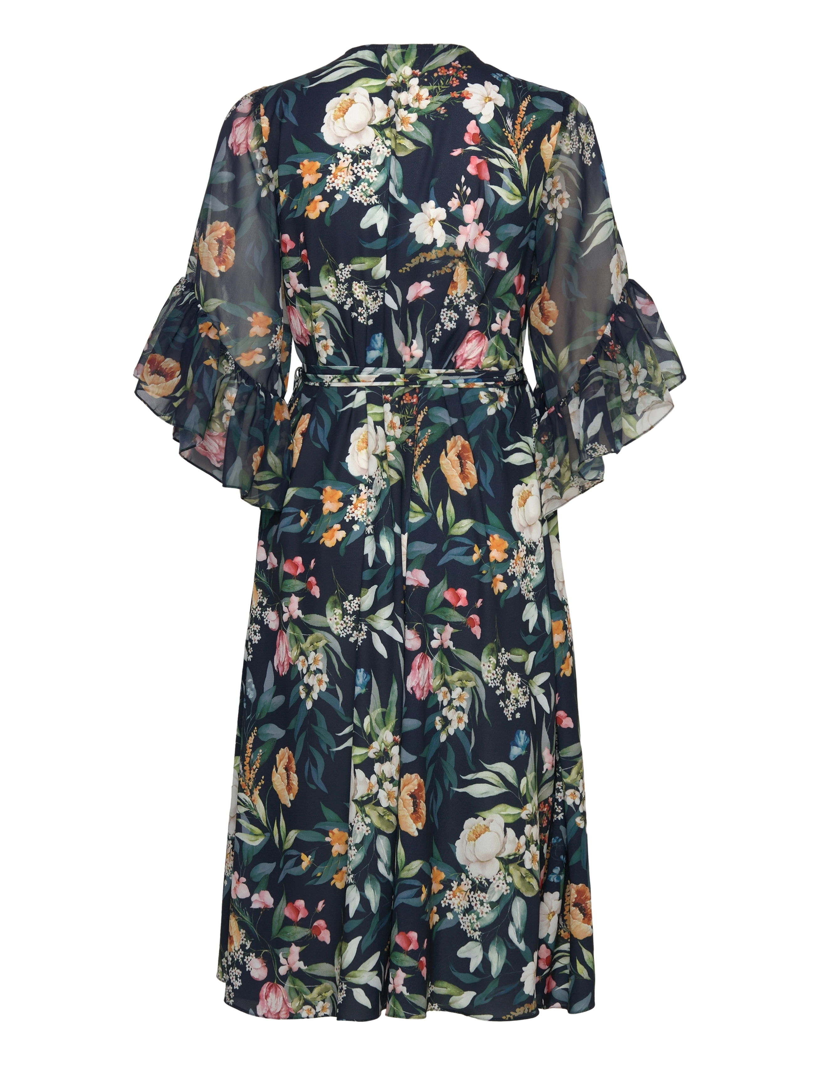 Ida Sjöstedt - 356 PEARL DRESS - sommerkjoler - dark floral - 2