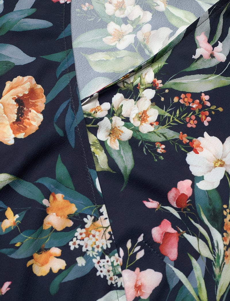 Ida Sjöstedt - 356 PEARL DRESS - sommarklänningar - dark floral - 3