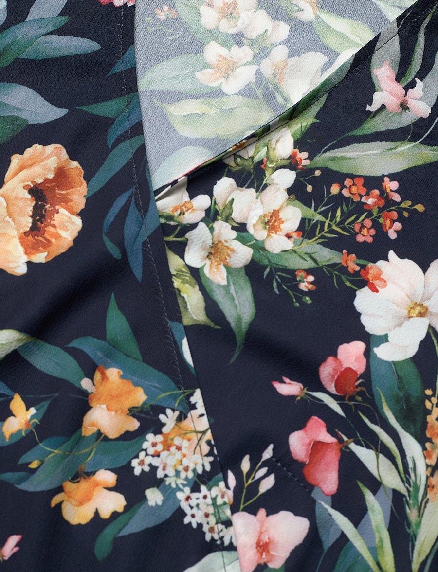 Ida Sjöstedt - 356 PEARL DRESS - sommerkjoler - dark floral - 3