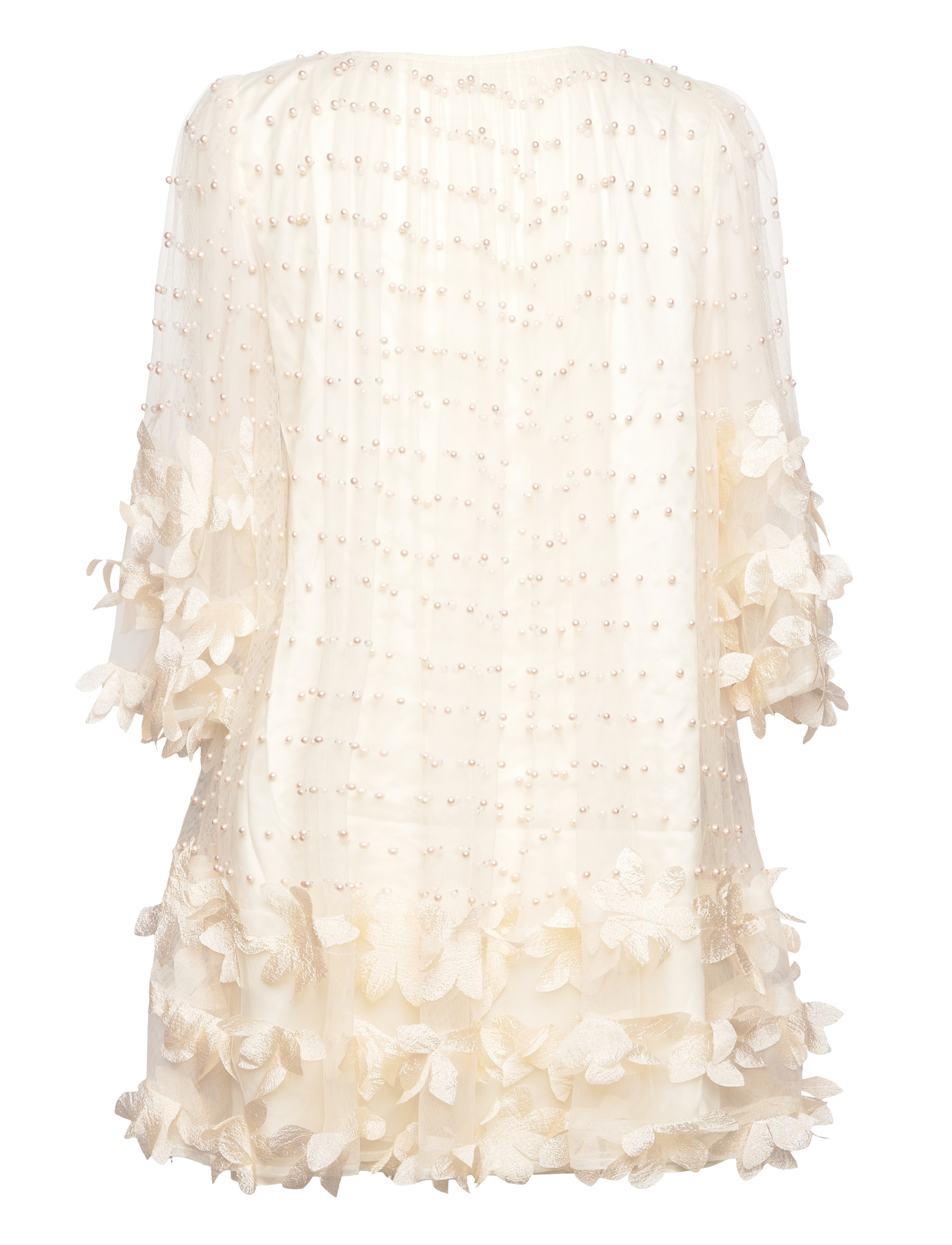 Ida Sjöstedt - 225 RIVER BEAD DRESS - cream white - 1