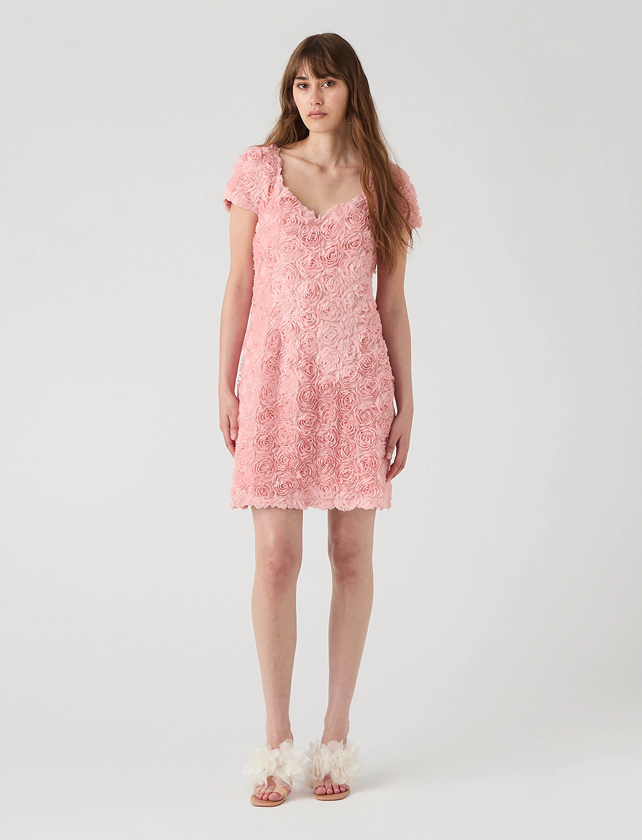 Ida Sjöstedt 339 Rumi Dress, 42, Pink, Kjoler > Kort Kjole, Dame