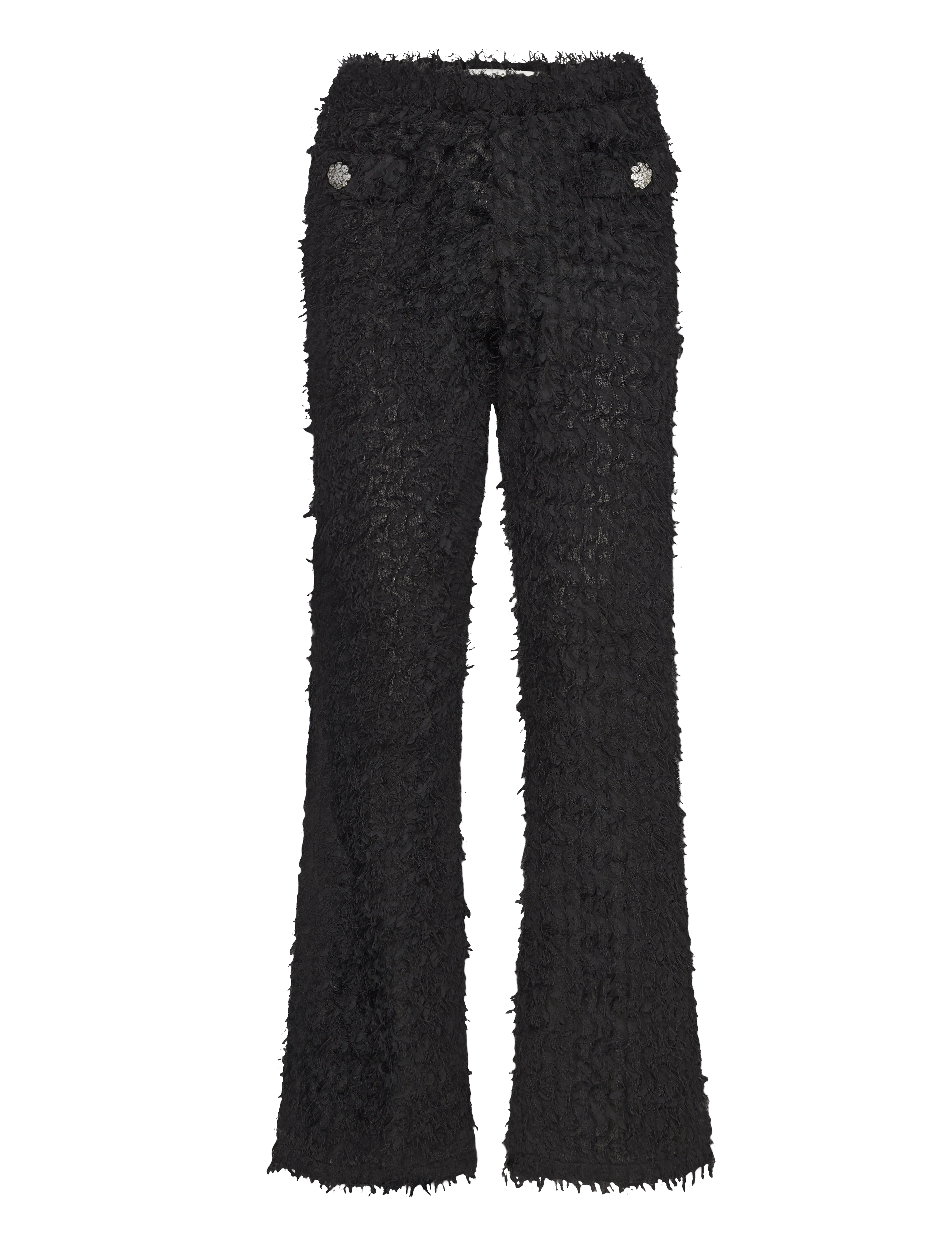 Ida Sjöstedt 241 THEA TROUSERS - Bukser - BLACK / black
