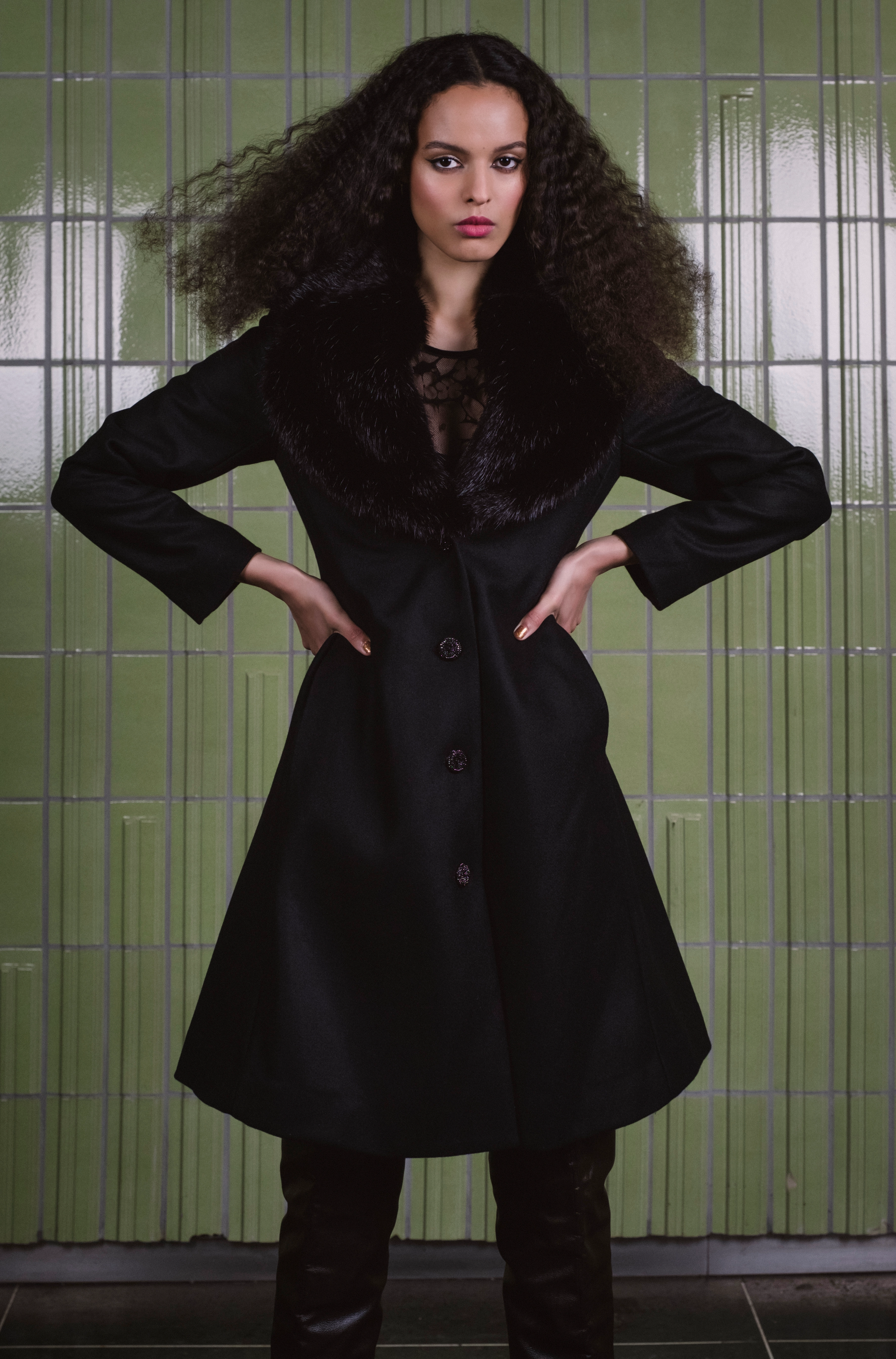 Ida Sjöstedt - Tracey Coat - black - 2