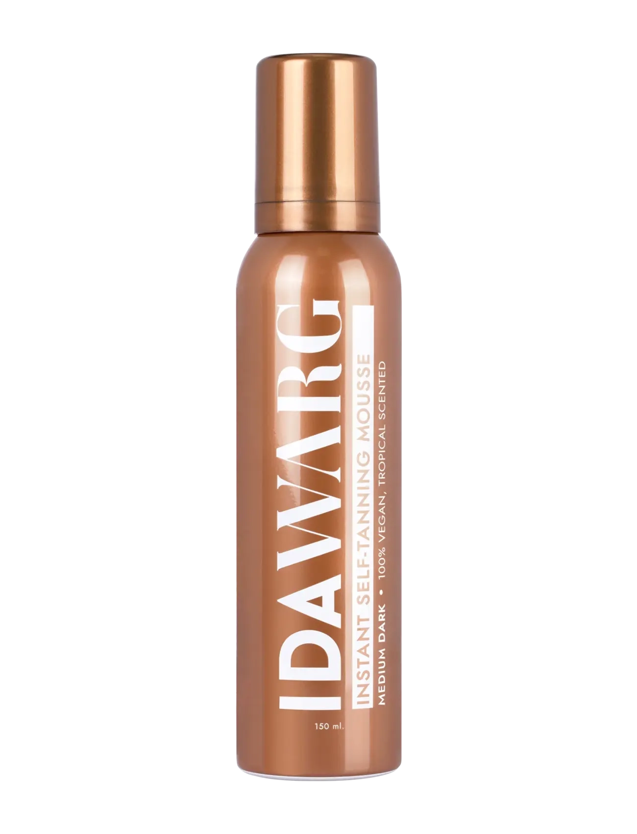 Ida Warg Beauty Instant Self-Tanning Mousse Medium Dark 150ml - Solprodukter - MEDIUM DARK / brown