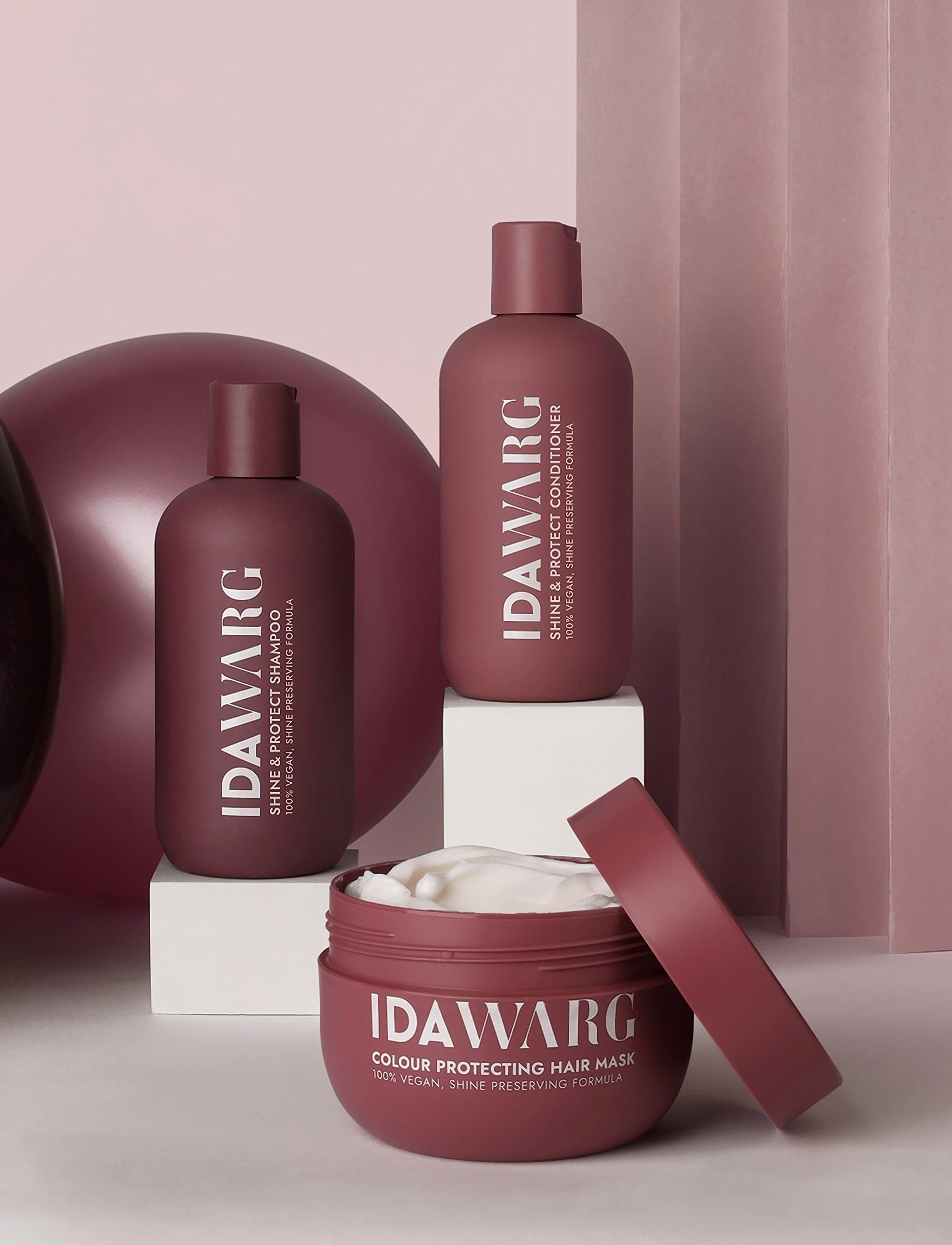 Ida Warg Beauty Shine & Protect Conditioner 250Ml,,,Nude Gr.250 ML