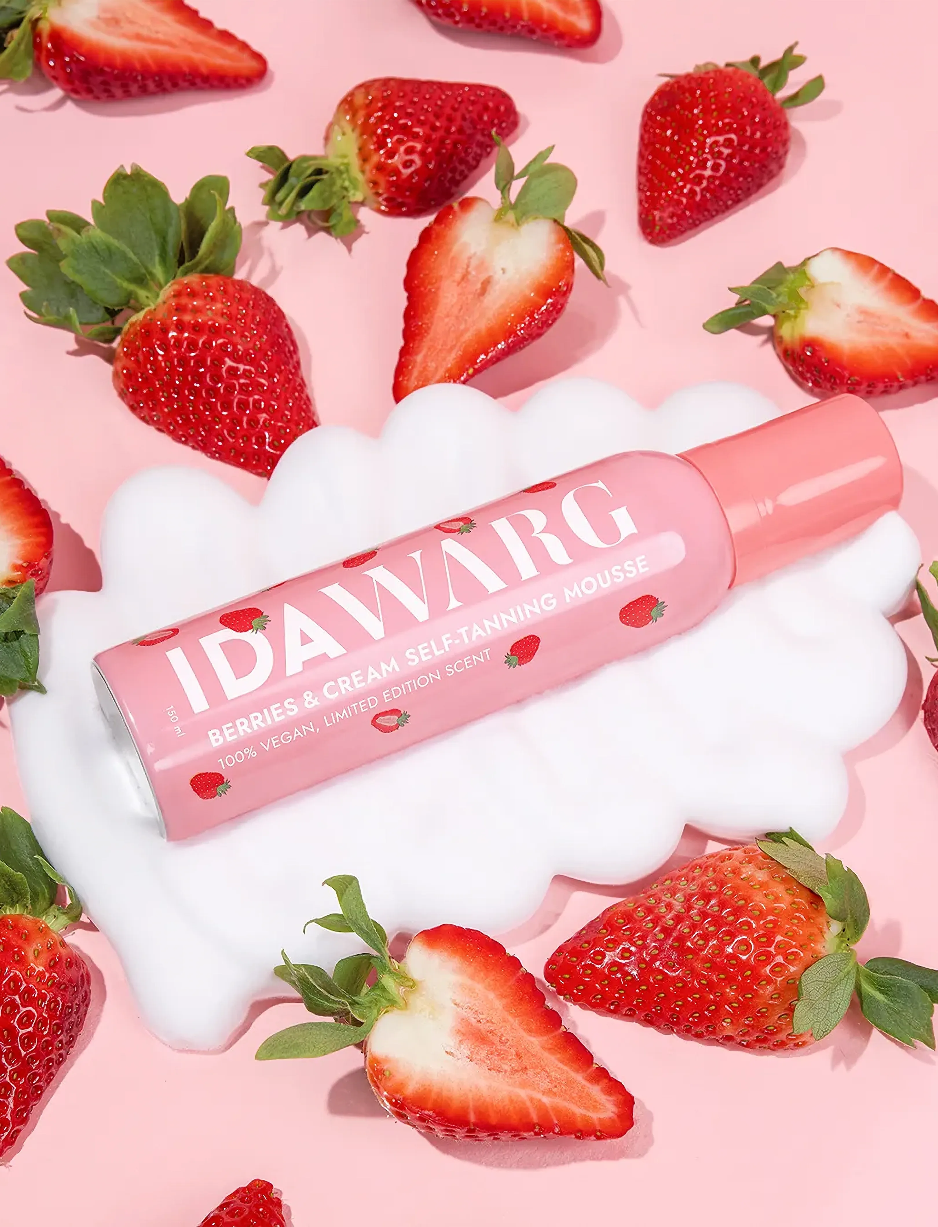 Ida Warg Beauty - Berries & Cream Self-Tanning Mousse 150ml - clear - 4