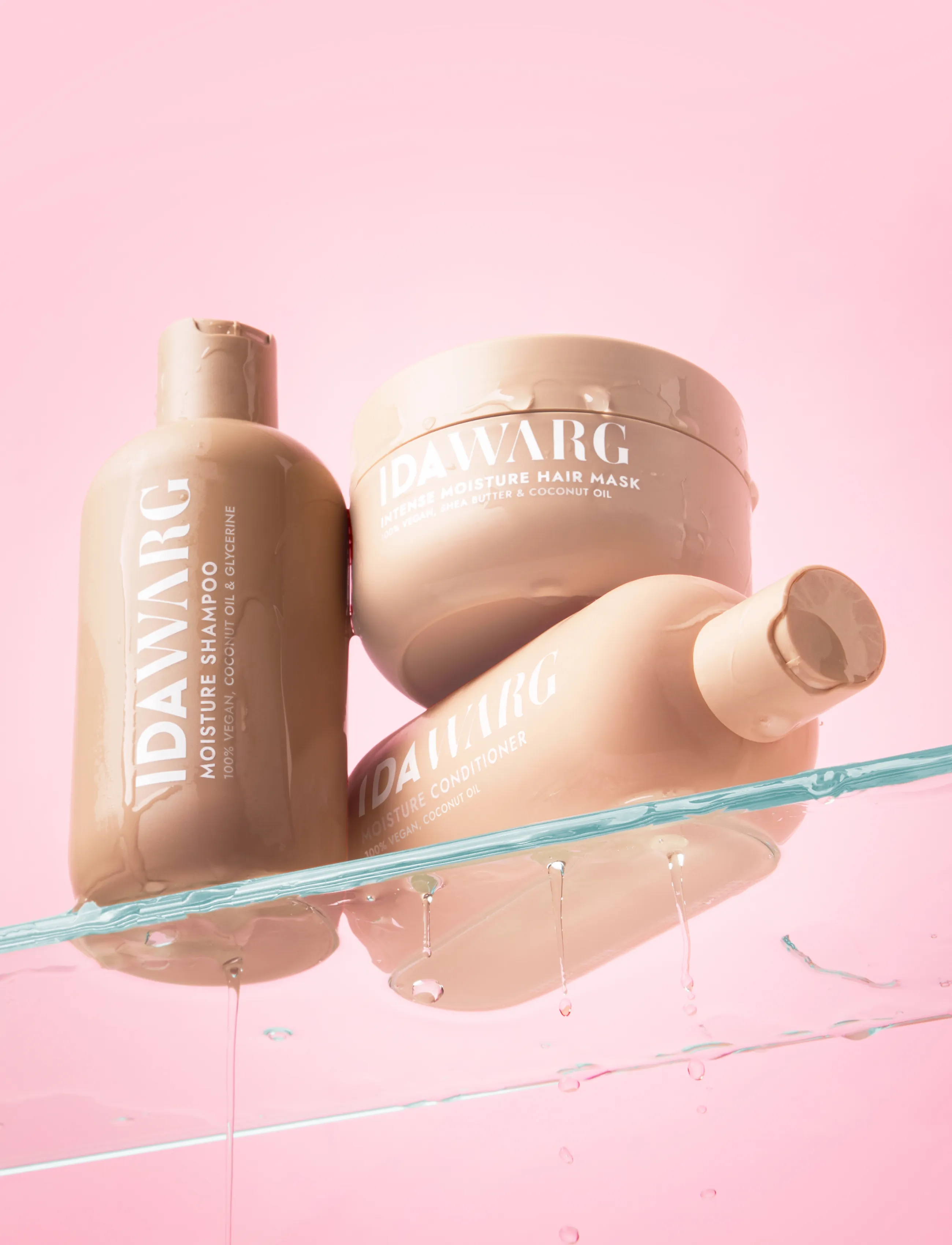 Ida Warg Beauty - Intense Moisture Hair Mask - hårinpackning - clear - 3