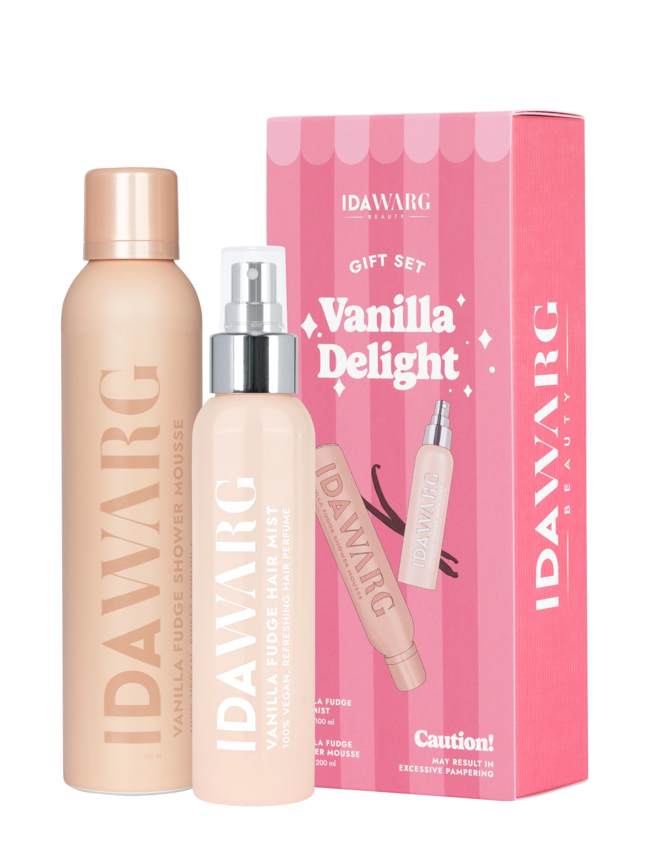 Ida Warg Beauty - Vanilla Delight Body & Haircare Set 2026 - til hende - clear - 2