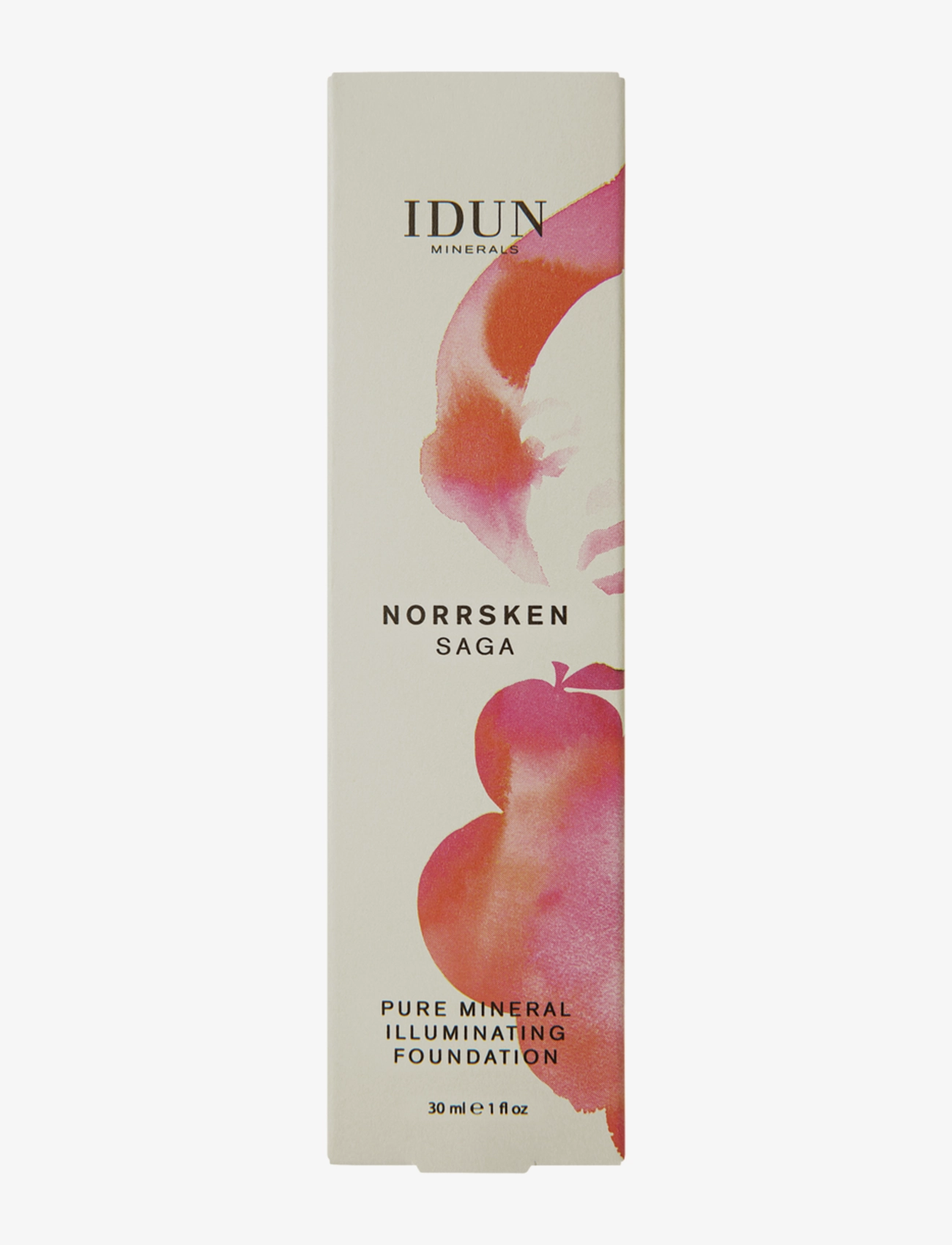 IDUN Minerals - Liquid Mineral Foundation Norrsken Saga - sminke - neutral light - 1
