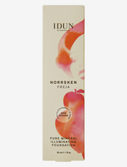 IDUN Minerals - Liquid Mineral Foundation Norrsken Freja - foundation - warm light - 2