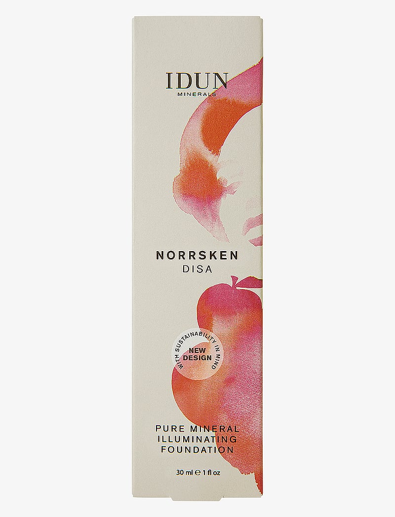 IDUN Minerals - Liquid Mineral Foundation Norrsken Disa - makeup - light medium neutral - 1
