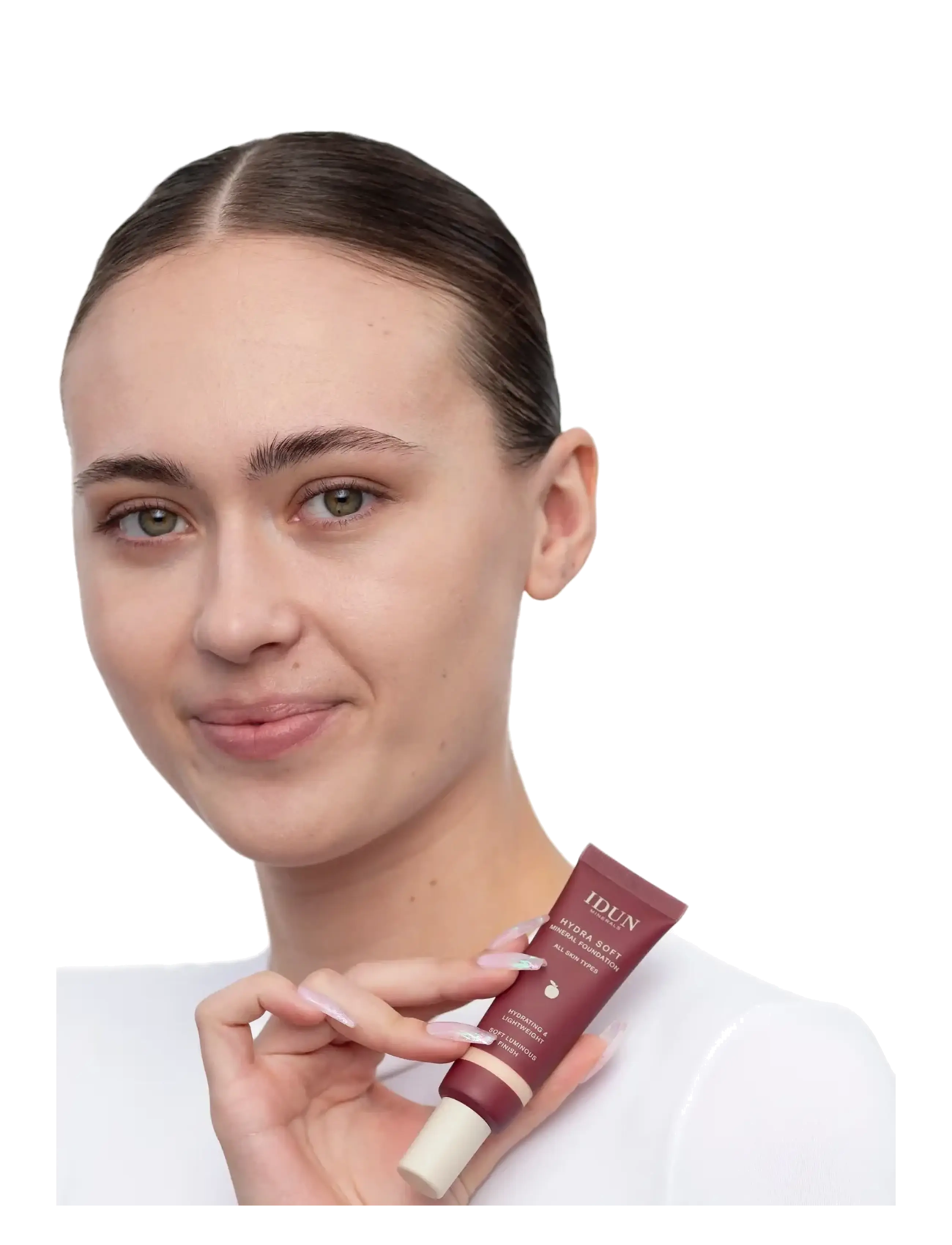 IDUN Minerals - Hydra Soft Mineral Foundation Saga - makeup - saga fair neutral - 3