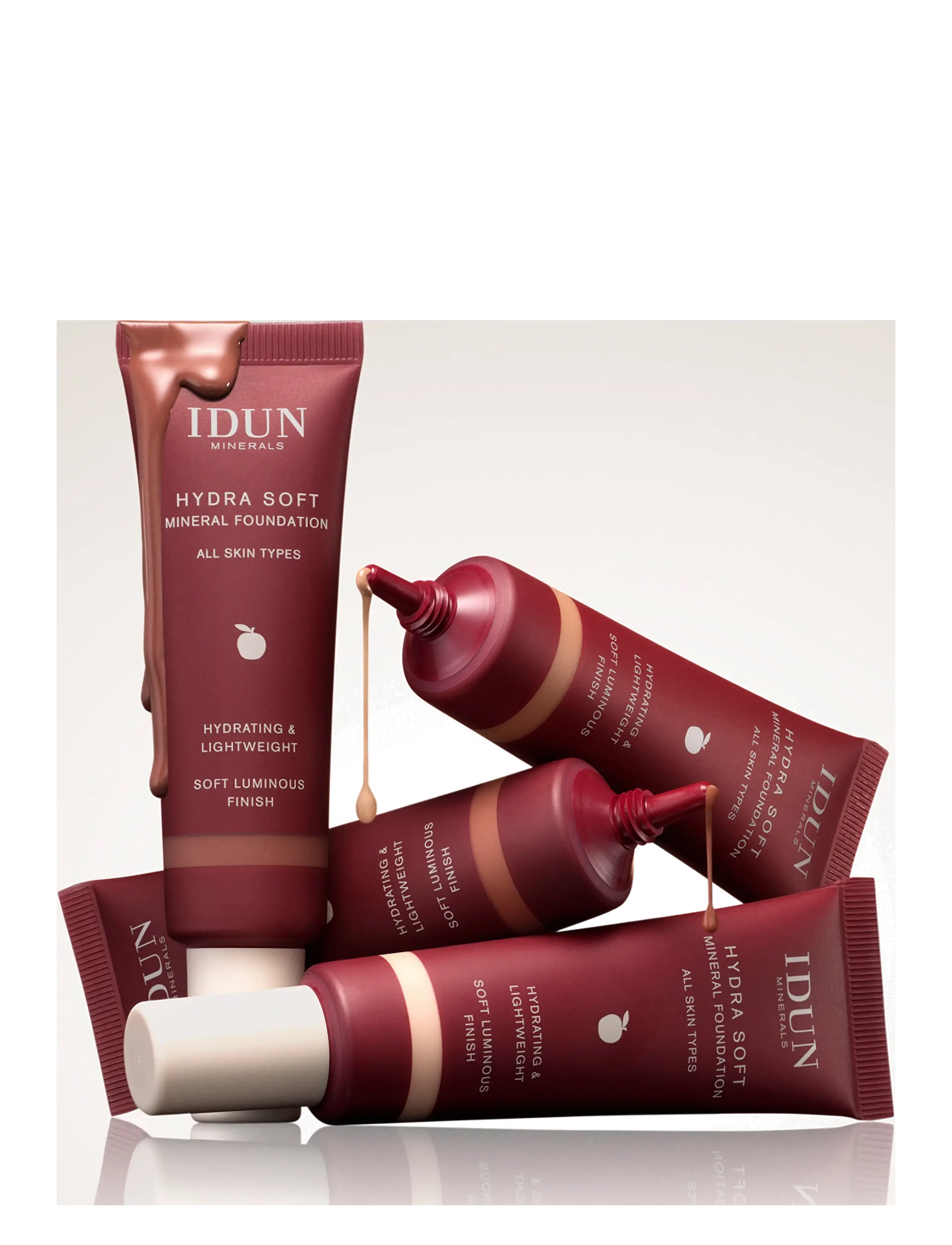 IDUN Minerals - Hydra Soft Mineral Foundation Signe - makeup - signe light neutral - 2