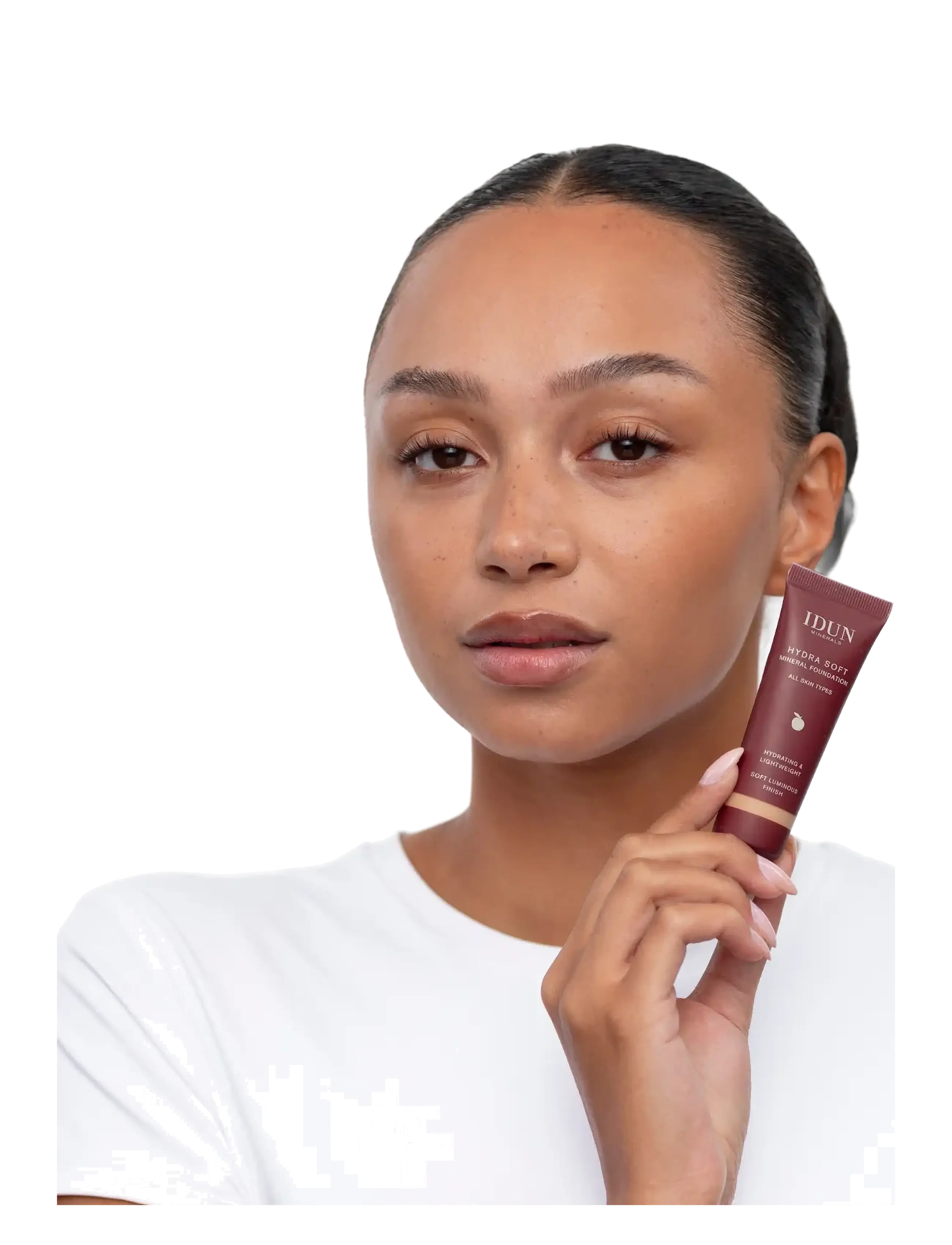 IDUN Minerals - Hydra Soft Mineral Foundation Runa - smink - runa olive neutral - 3