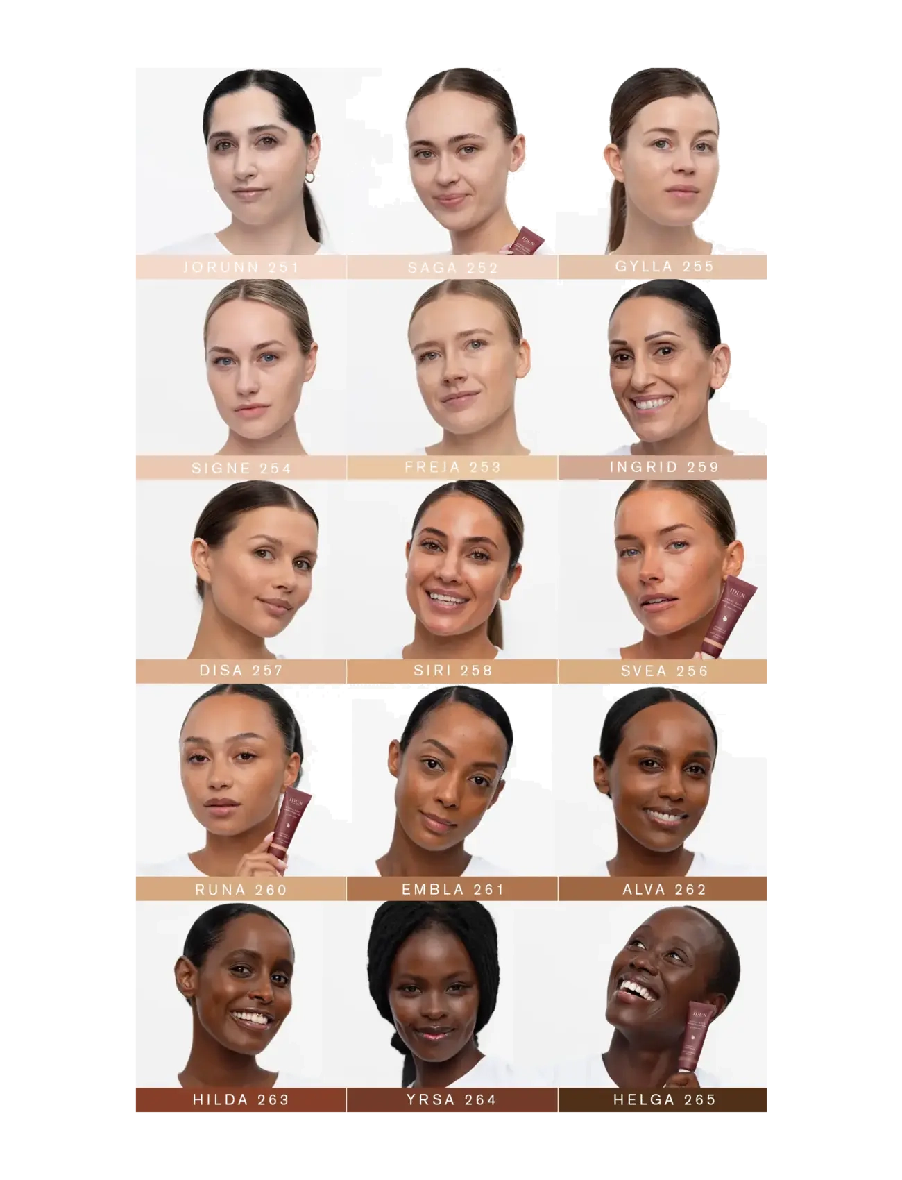 IDUN Minerals - Hydra Soft Mineral Foundation Embla - smink - embla tan warm - 5