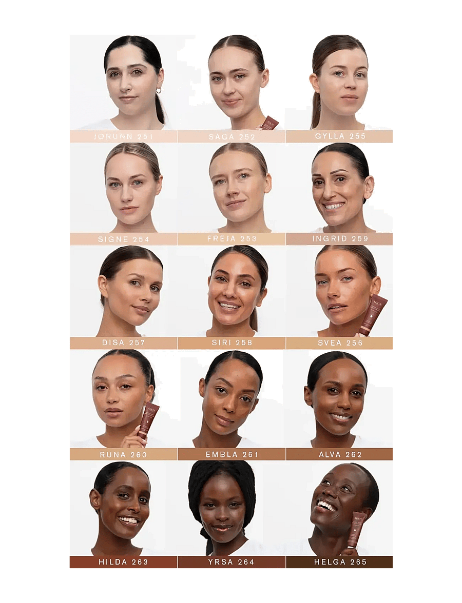 IDUN Minerals - Hydra Soft Mineral Foundation Embla - makeup - embla tan warm - 5
