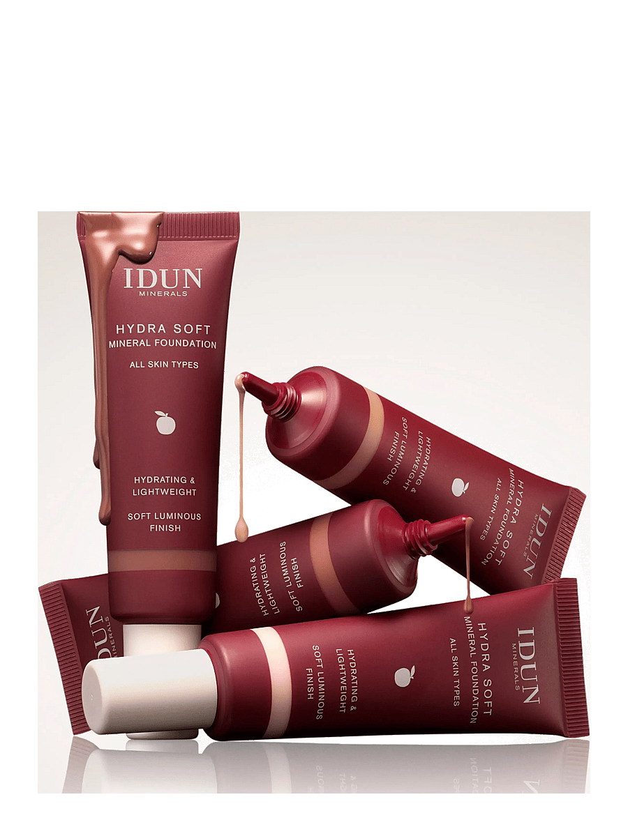 IDUN Minerals - Hydra Soft Mineral Foundation Alva - makeup - alva light brown neutral - 2