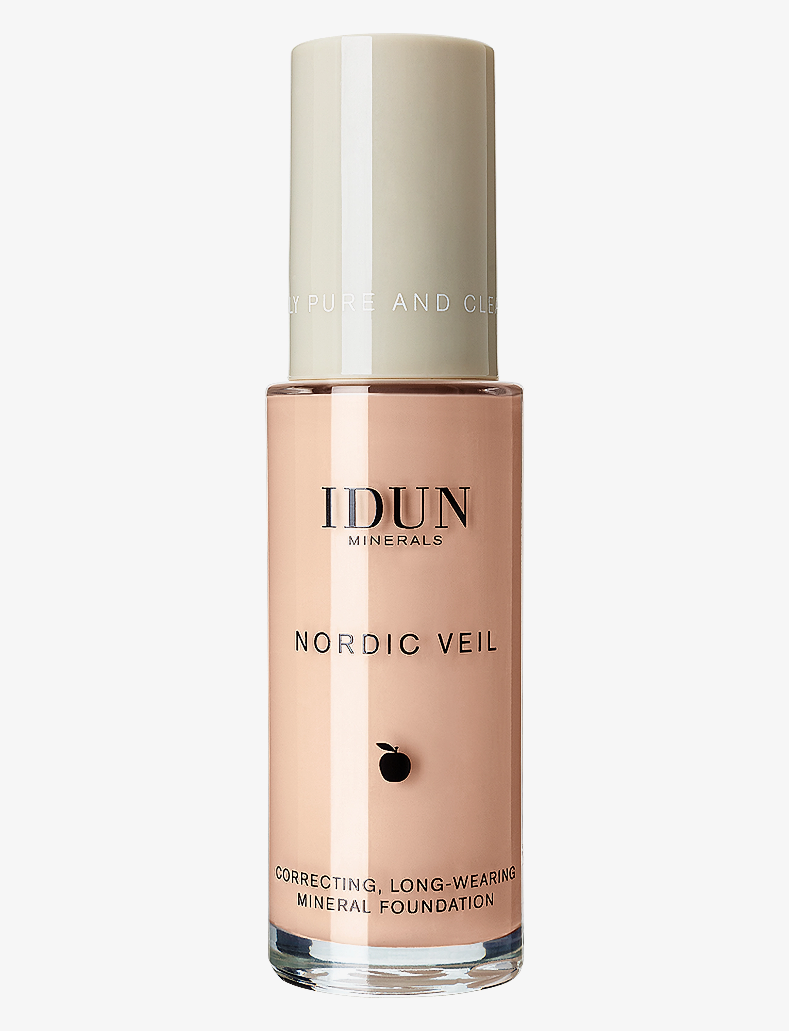 IDUN Minerals Liquid Mineral Foundation Nordic Veil Ingrid - Meik - COLD MEDIUM / natural