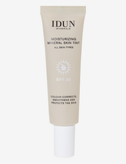 IDUN Minerals - Moisturizing Mineral Skin Tint SPF 30 Vasastan Tan/Deep - festklær til outlet-priser - vasastan tan/deep - 0