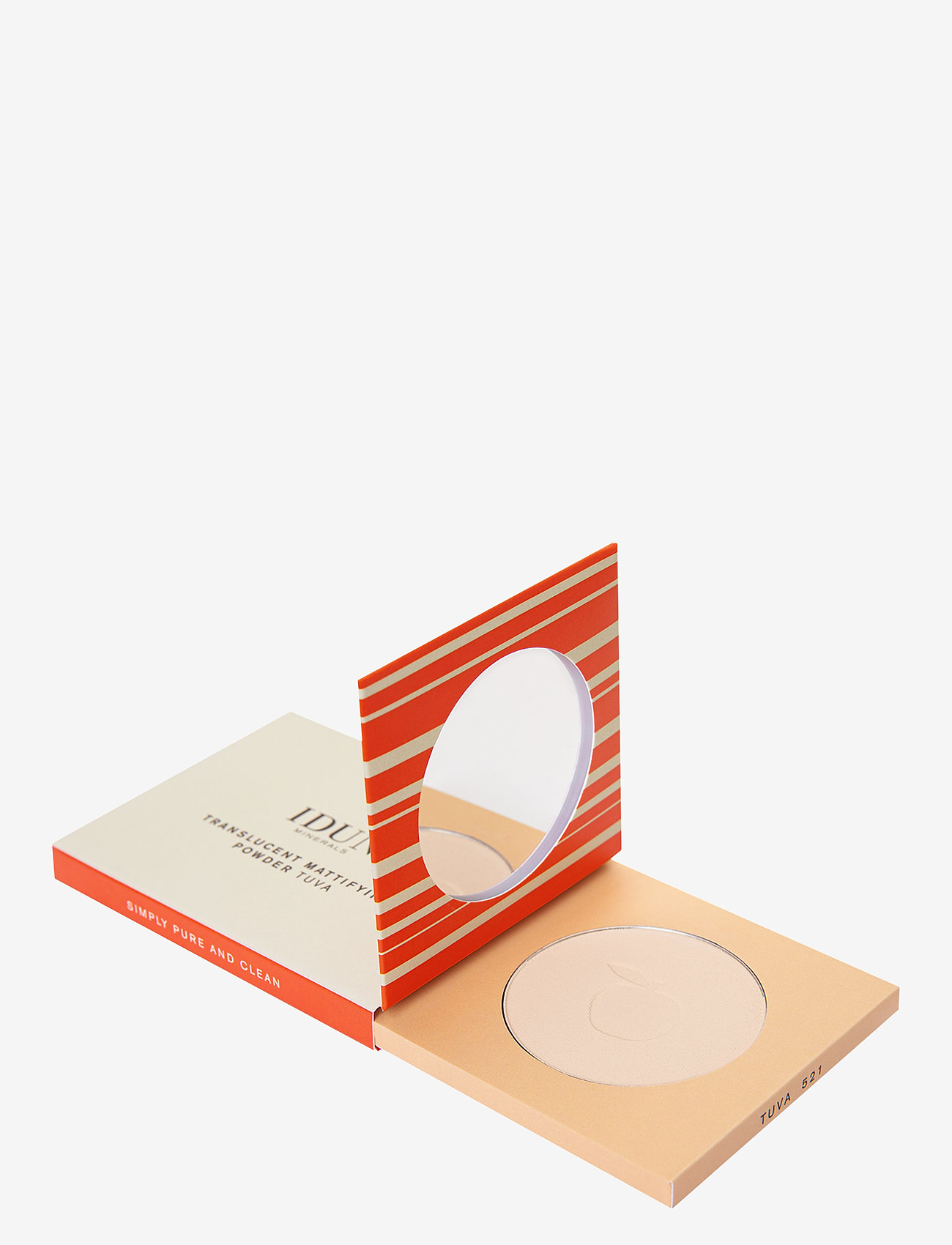 IDUN Minerals - Translucent Mattifying Mineral Powder Tuva - konfirmationstøj - transparent-1 - 1