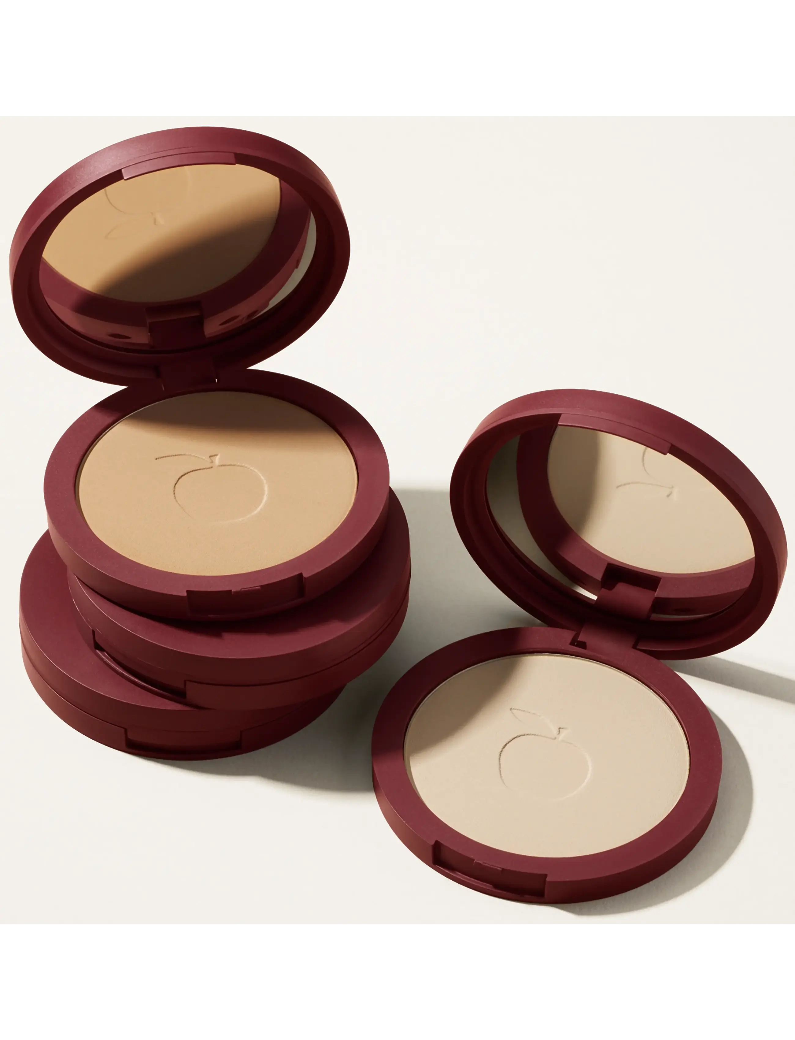 IDUN Minerals 2-in-1 Pressed Powder & Foundation puder, rouge & highlighter dam – bild 4