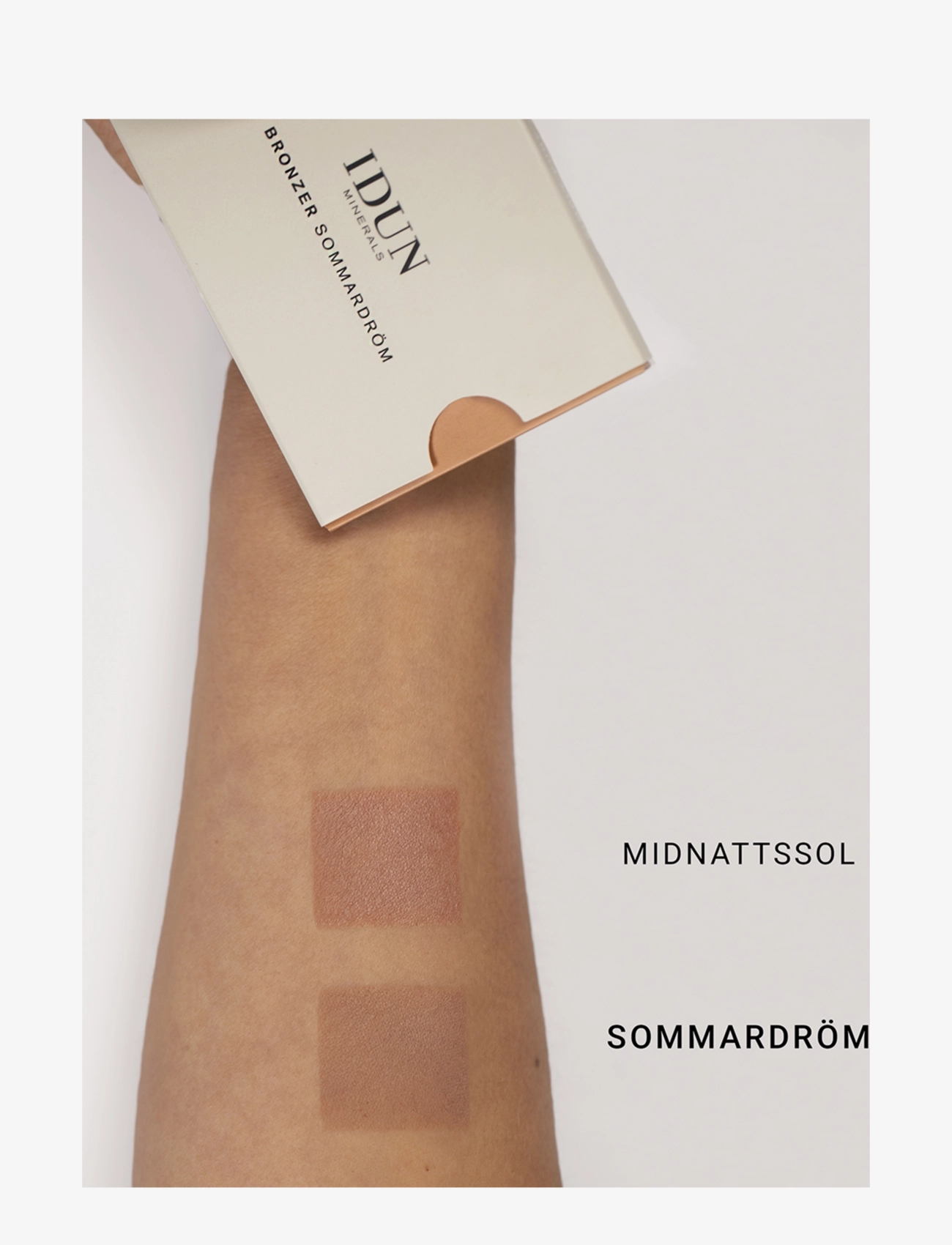 IDUN Minerals Matte Mineral Bronzer Sommardröm puder, rouge & highlighter dam – bild 4