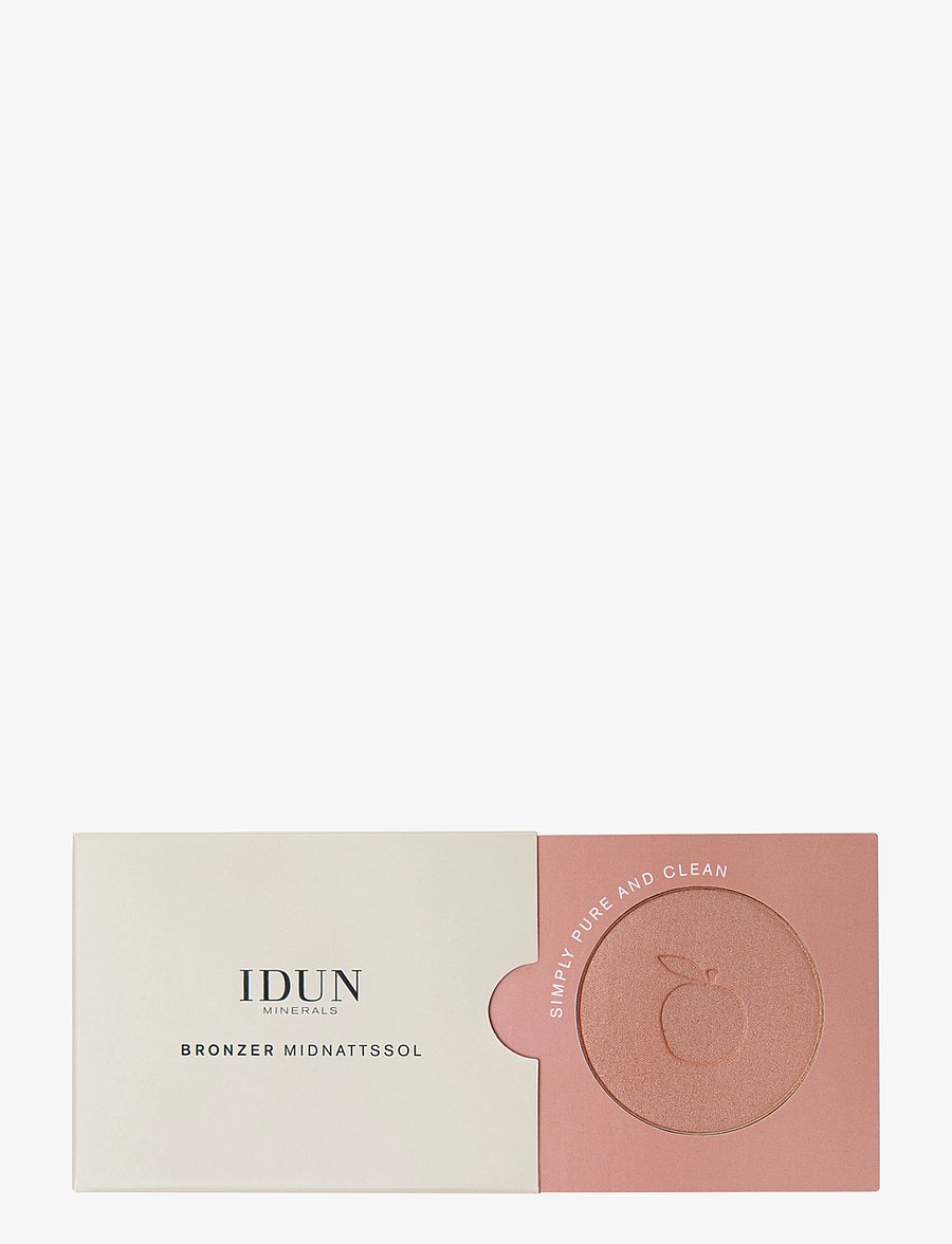 IDUN Minerals - Shimmering Mineral Bronzer Midnattssol - makeup - tan - 2