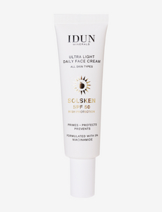 Ultra Light Daily Face Cream Solsken SPF 50, IDUN Minerals
