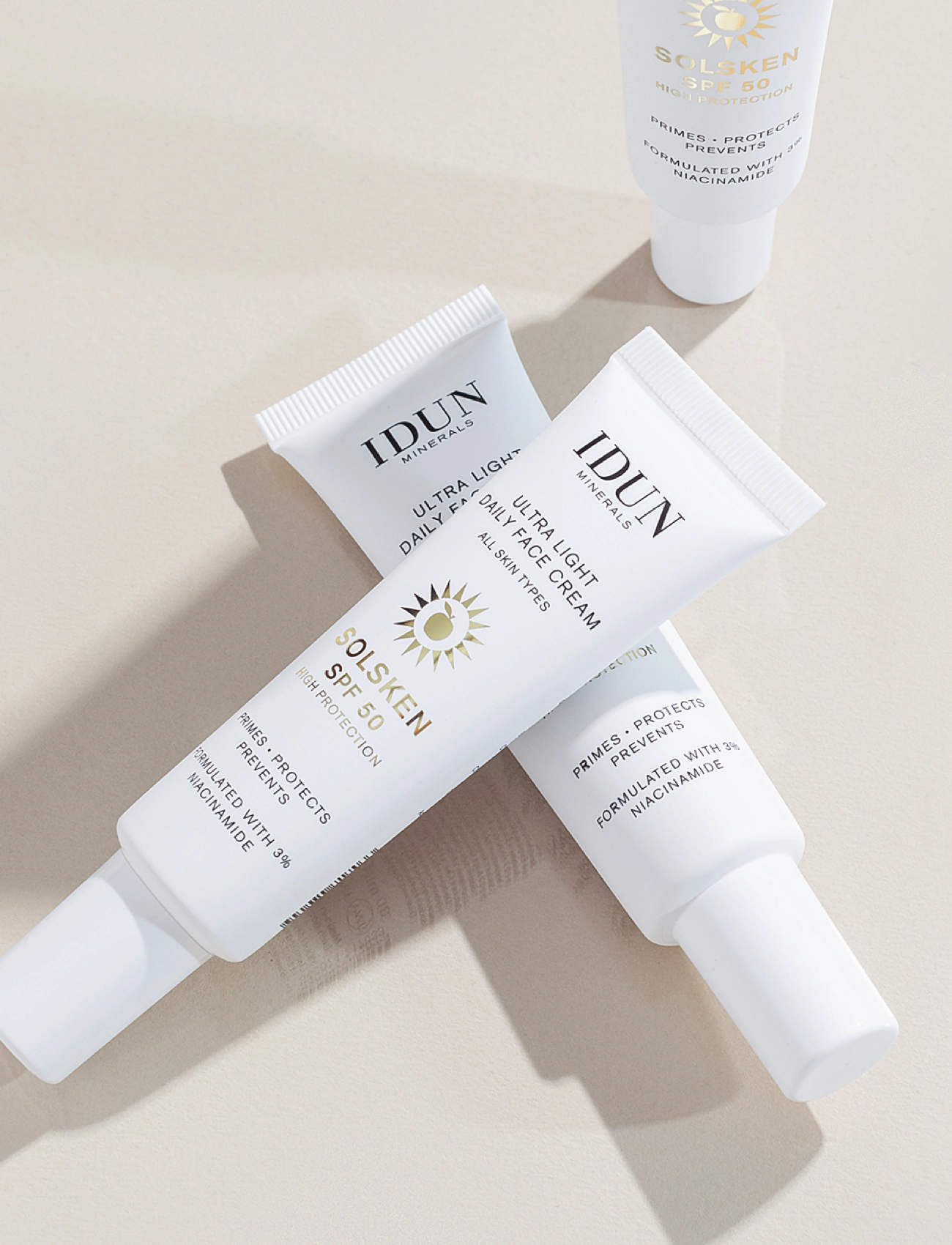 IDUN Minerals Solsken Spf 50, 30 ml, Nude, Solpleje > Ansigt, Dame