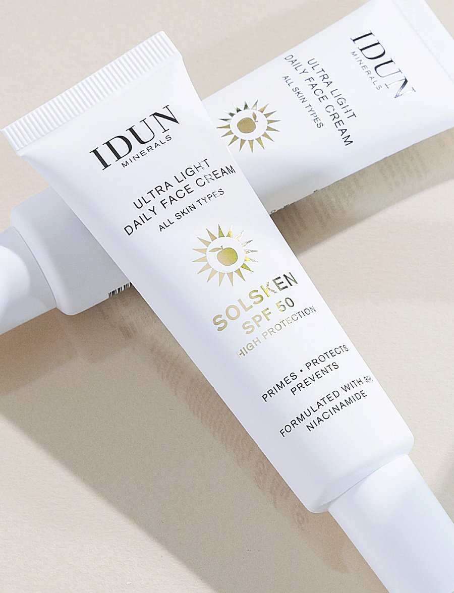 IDUN Minerals - Solsken SPF 50 - til ansigtet - clear - 2