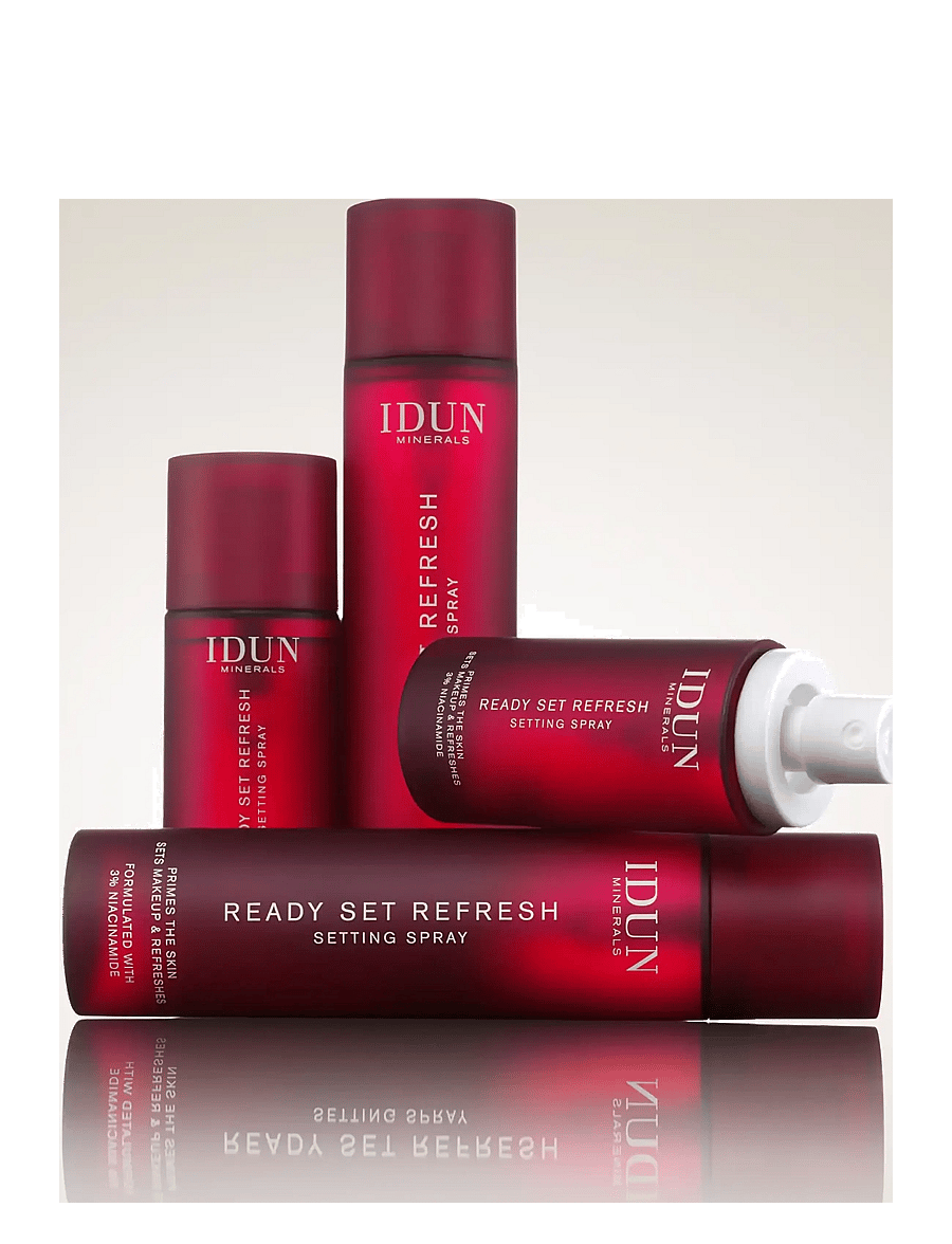 IDUN Minerals - Ready Set Refresh Setting Spray Travel Size - makeup - setting spray travel size - 1