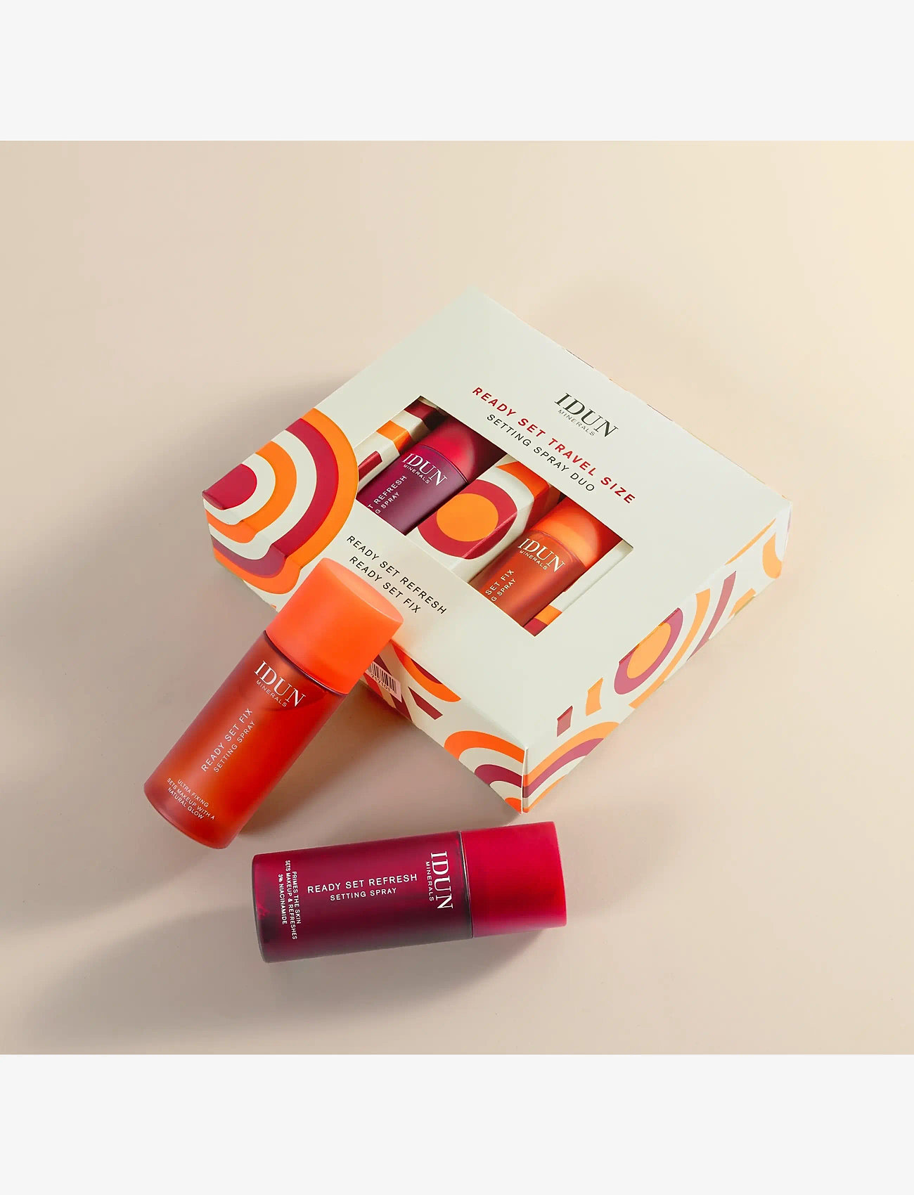 IDUN Minerals - Setting Spray Travel Size Duo - gavesett - setting spray travel size duo - 1