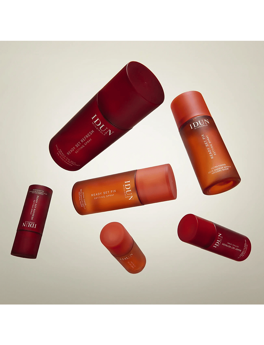 IDUN Minerals - Setting Spray Travel Size Duo - gavesæt - setting spray travel size duo - 3