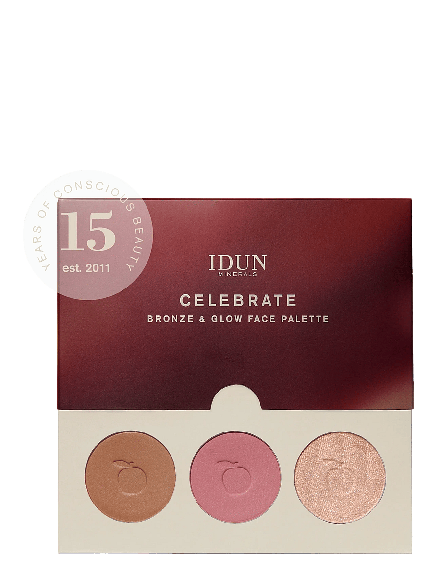 IDUN Minerals - Celebrate Bronze & Glow Face Palette - smink - celebrate bronze & glow - 1