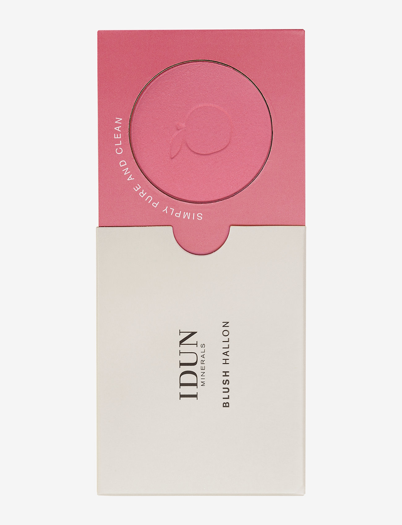 IDUN Minerals - Mineral Blush Hallon - makeup - rosy pink - 0